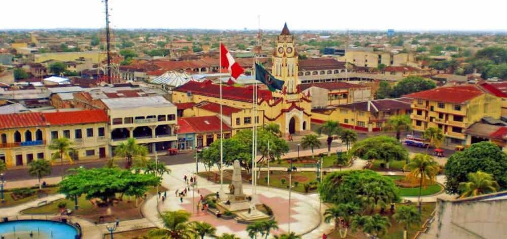 plaza mayor of iquitos 