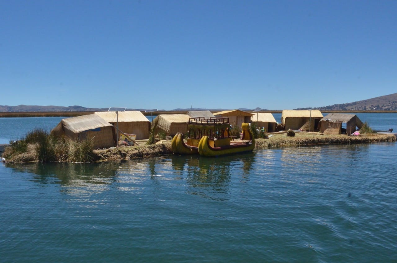 Lake Titicaca Uros islands
